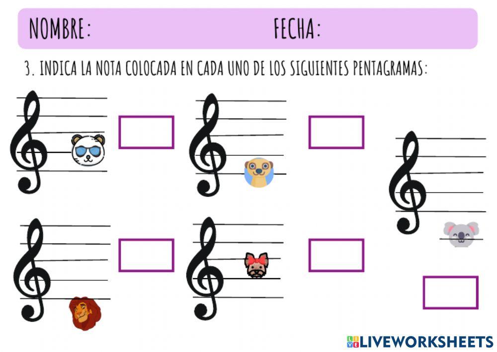 Notas musicales