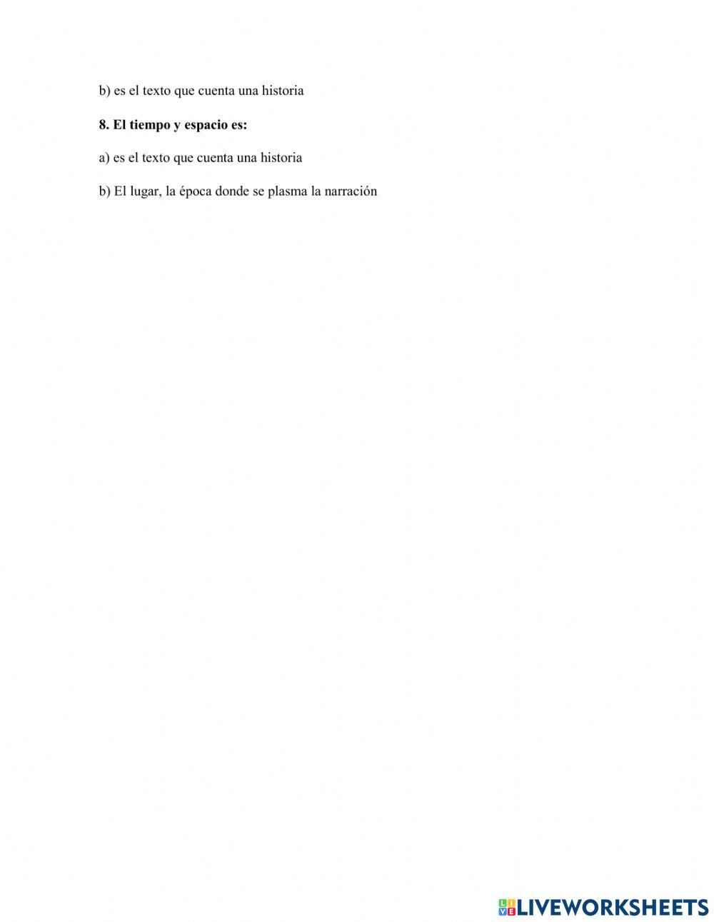 Estructura de narracion