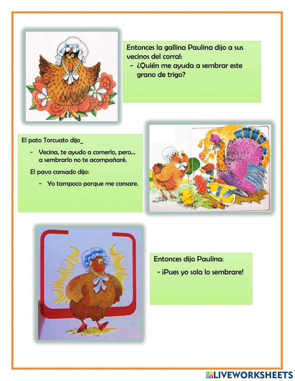 Recrear textos leidos y escuchados