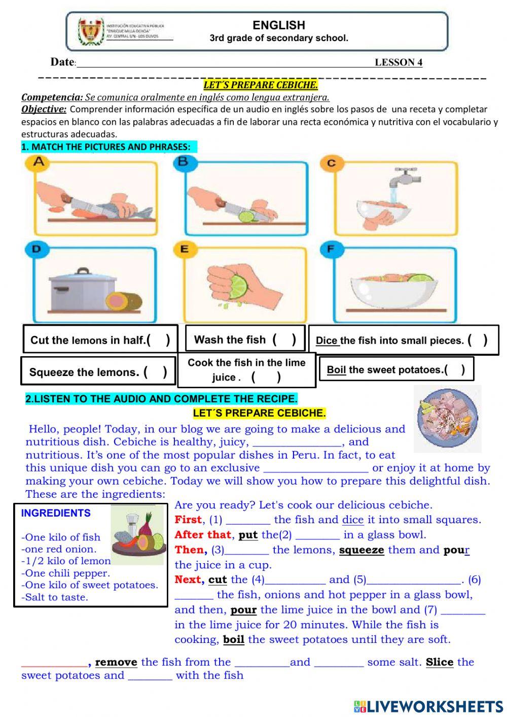 Let-s prepare cebiche