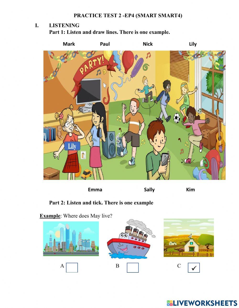 Practice test 2-EP4( SM4)