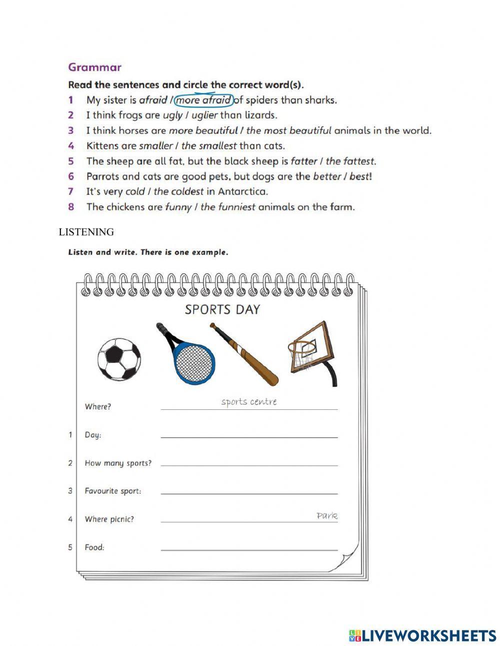 The hottest and coldest places