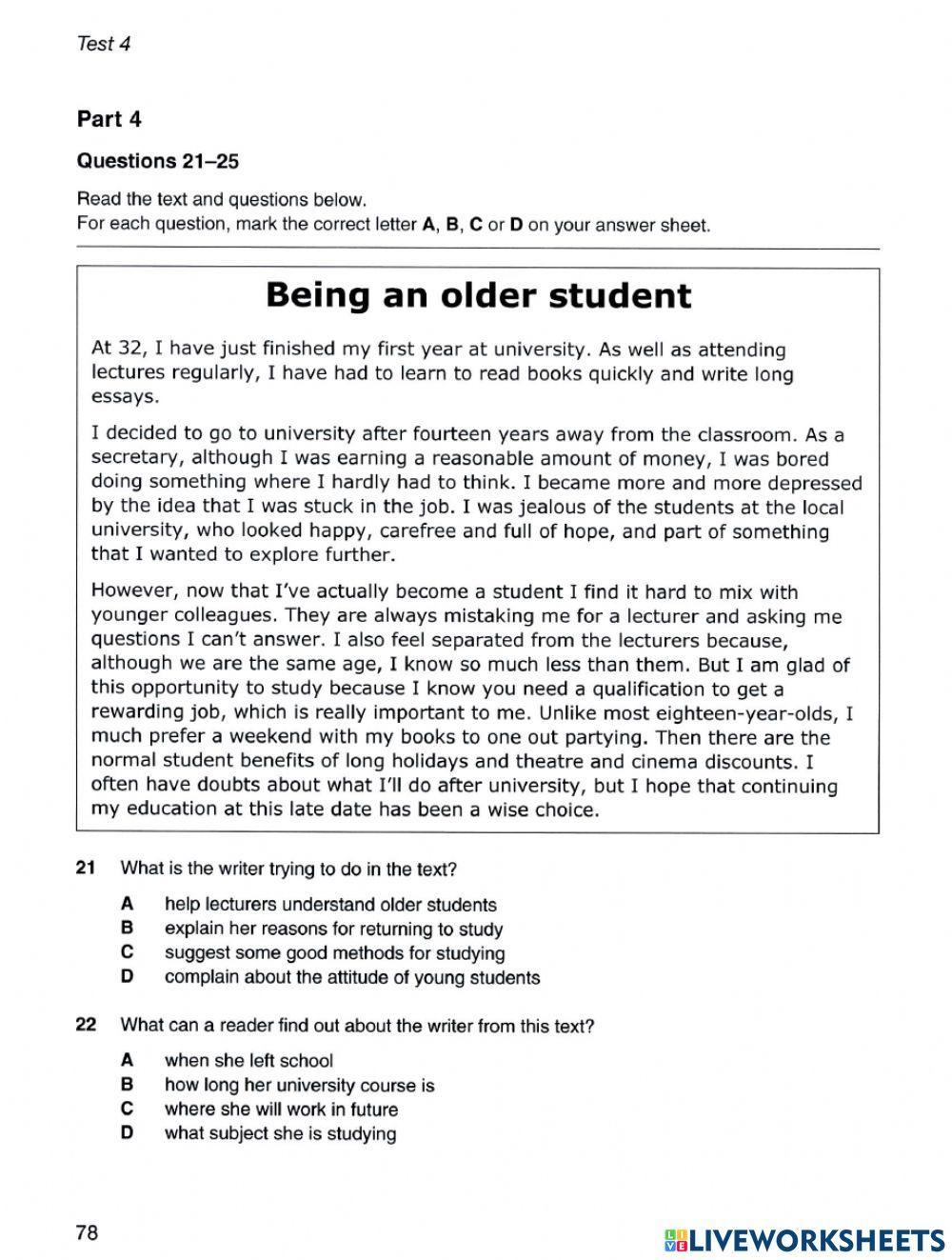 End-of-pre-ielts reading test