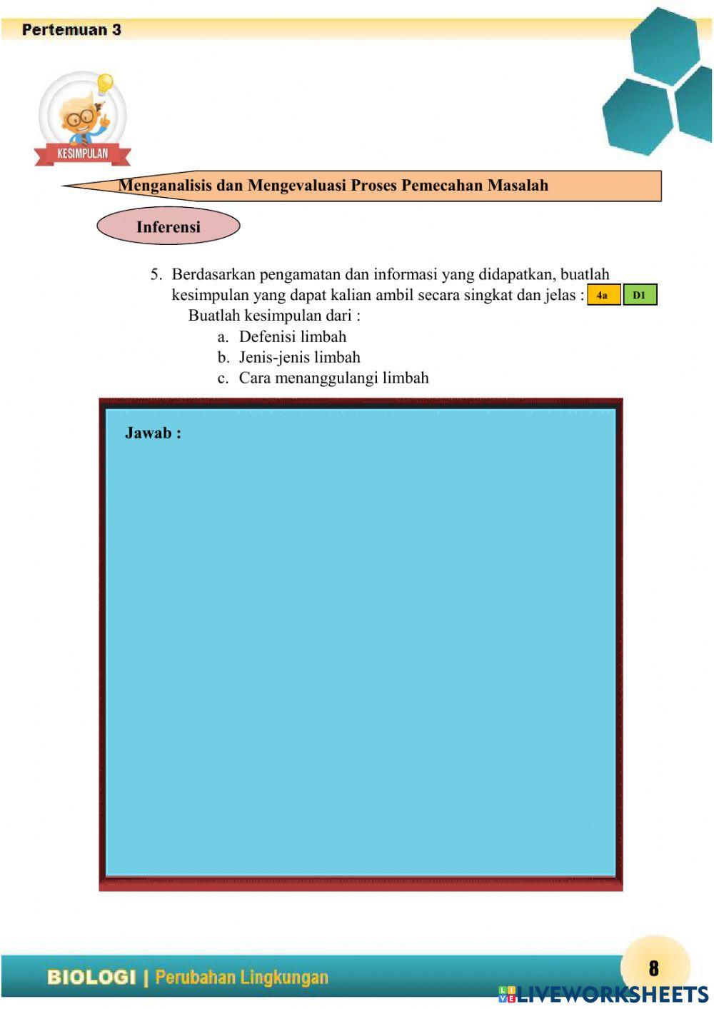 Lkpd elektroniK penanganan limbah