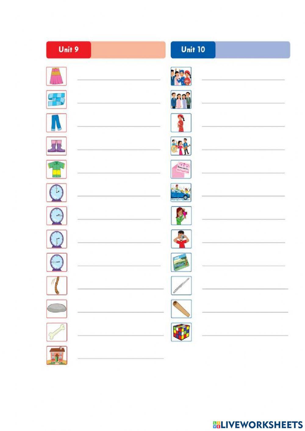 Ff - g4 - units 7-12 - vocabulary review