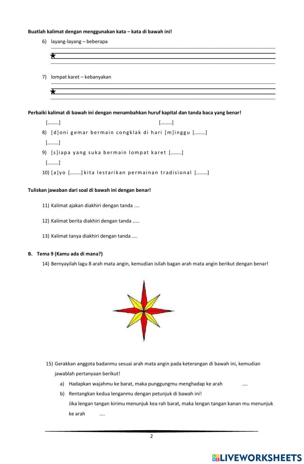 Review PAT Bahasa Indonesia Semester II 2022