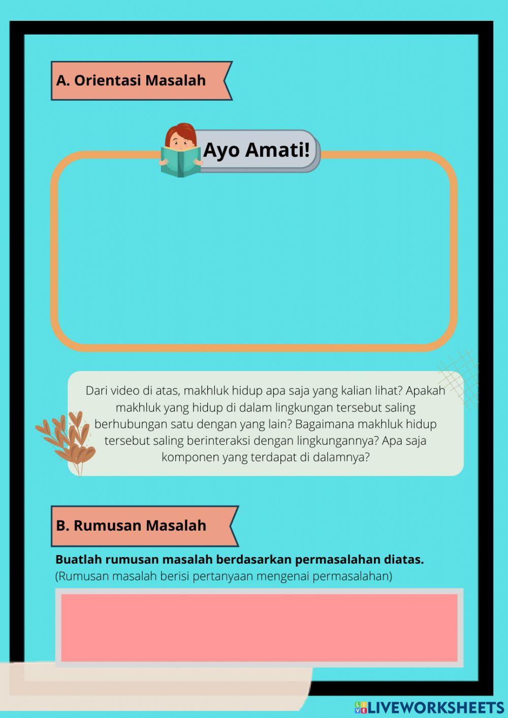 Komponen Biotik dan Komponen Abiotik
