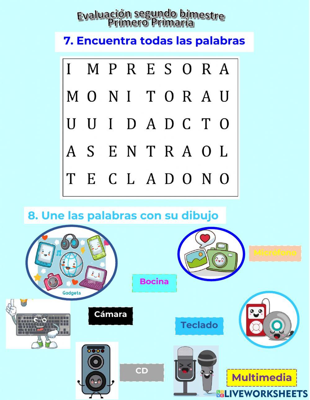 Evaluación segundo bimestre