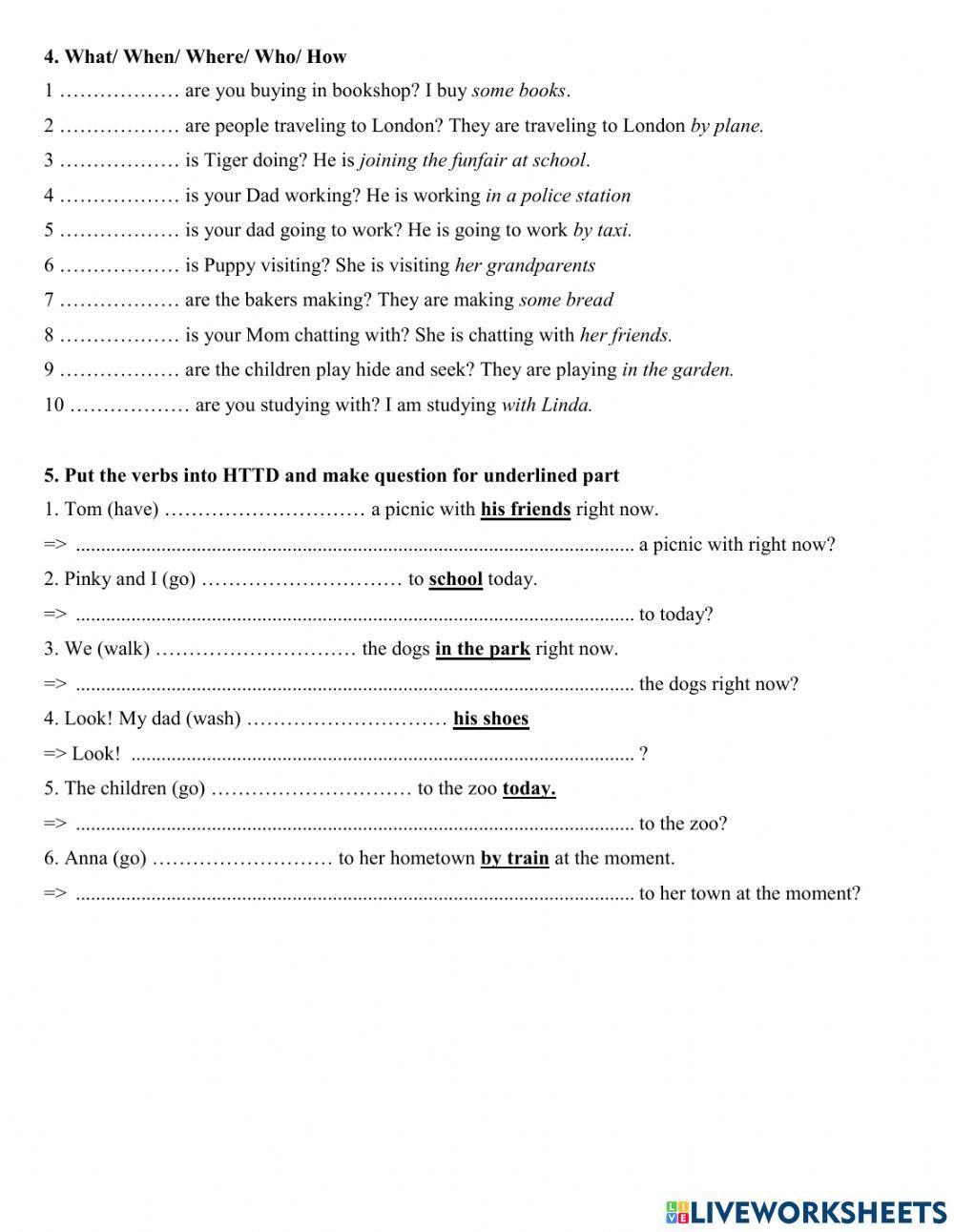 16.05 Group 3 - Wh question HTTD