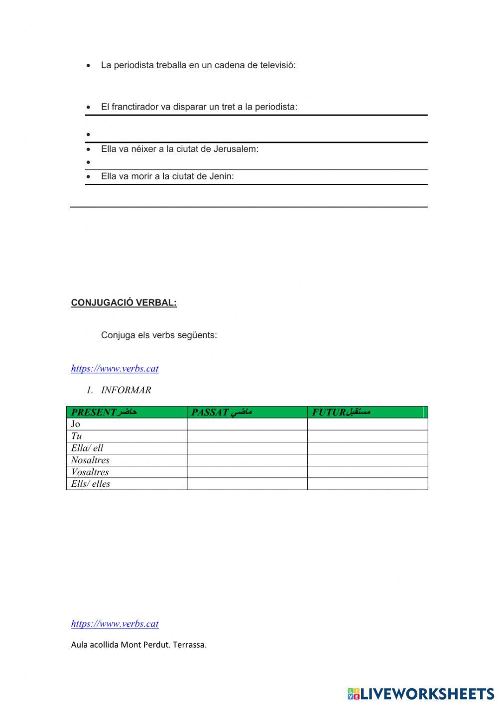 La biografia    سيرة حياة