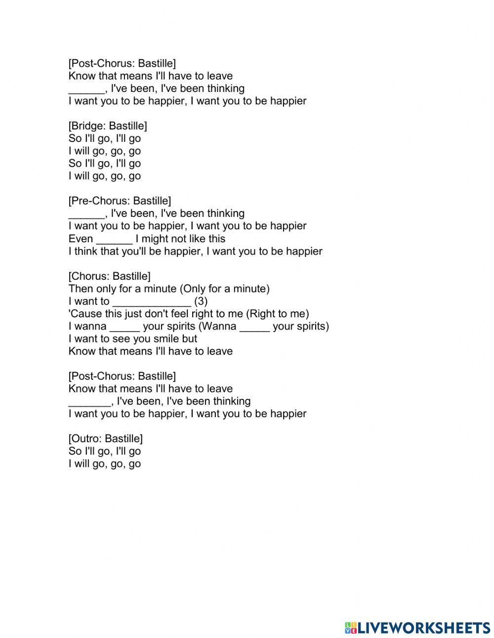 Happier - Marshmello - Bastille