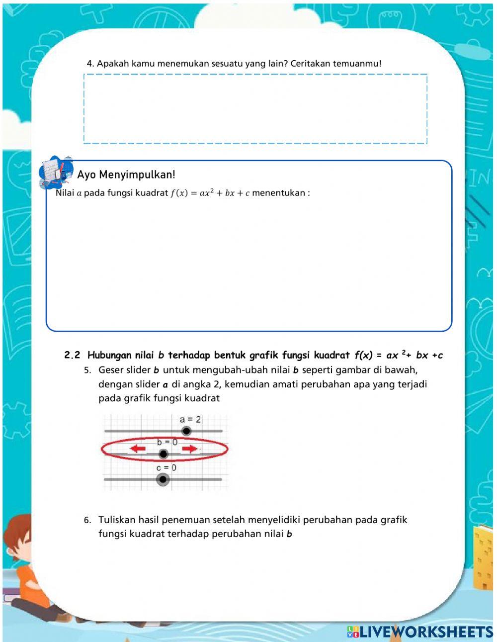 LKPD Fungsi Kuadrat 1