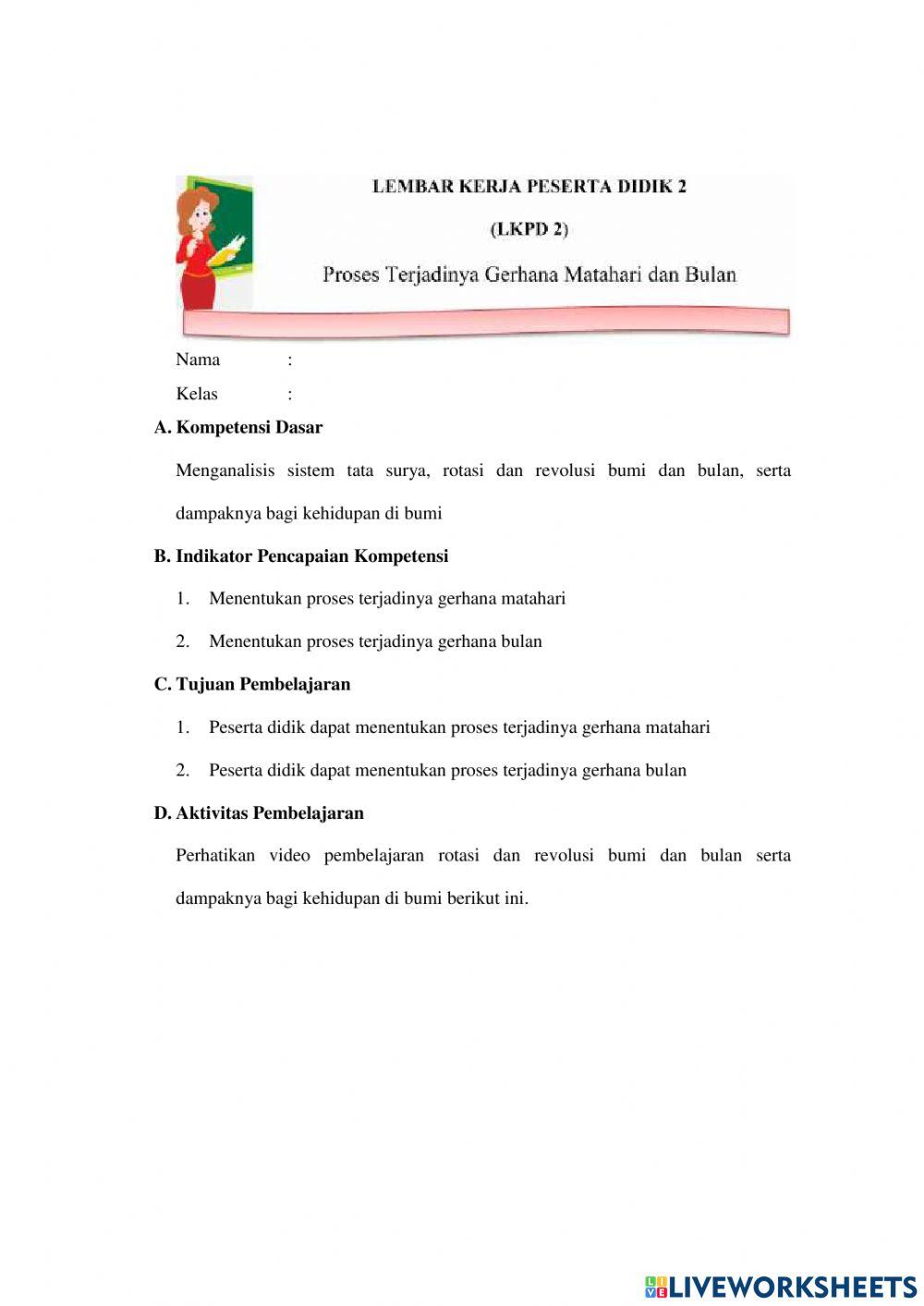 Rotasi dan Revolusi Bumi