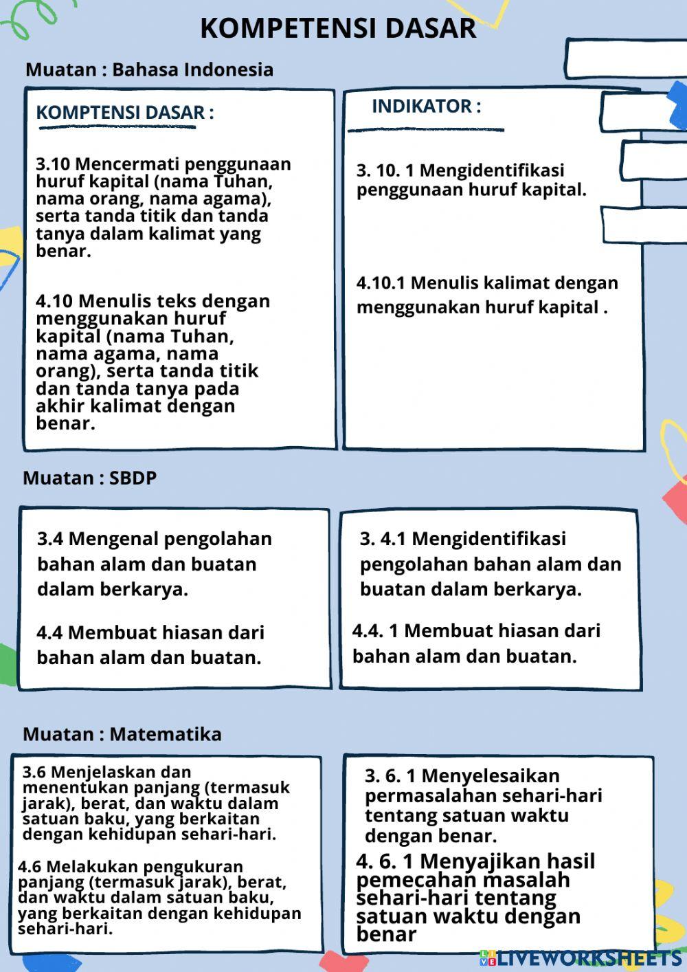 Lkpd kelas 2 tema 8 sub tema 4 pembelajaran 1