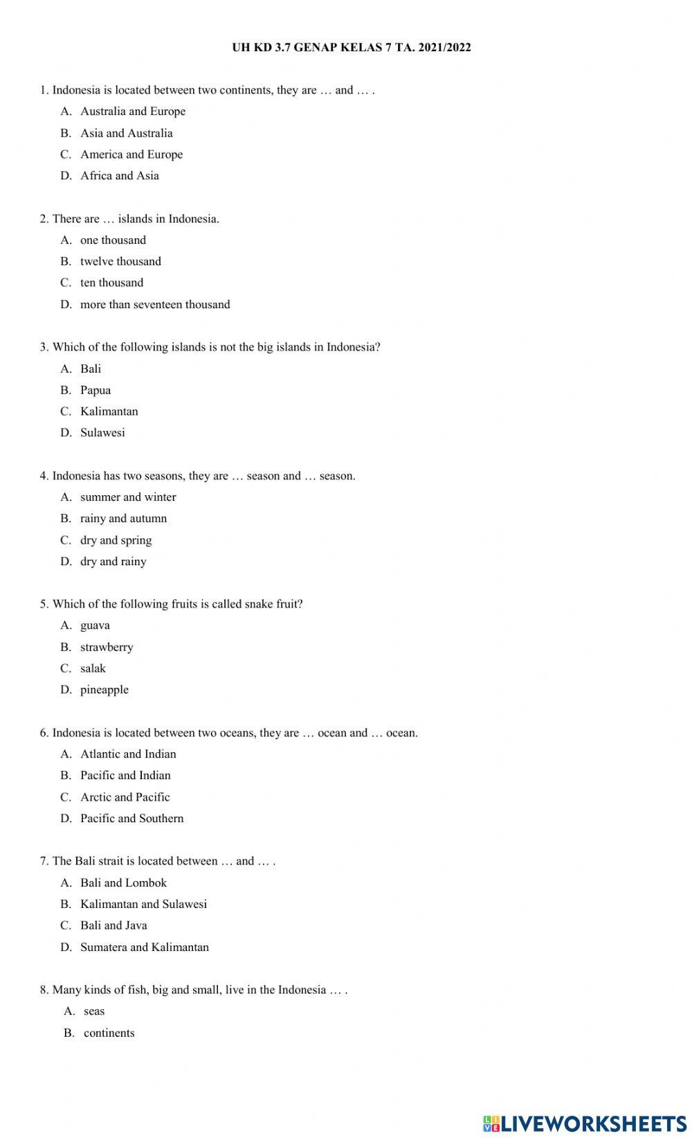 7 I'm proud of Indonesia