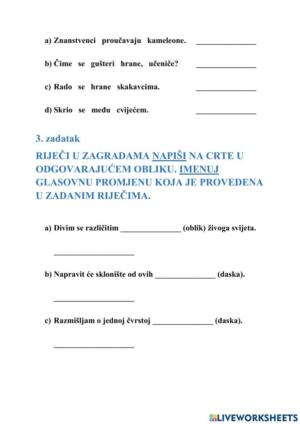 Glasovne promjene - 7.