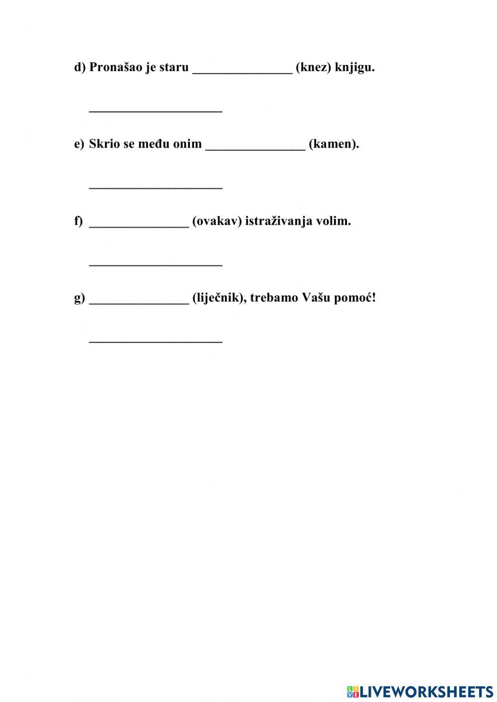 Glasovne promjene - 7.