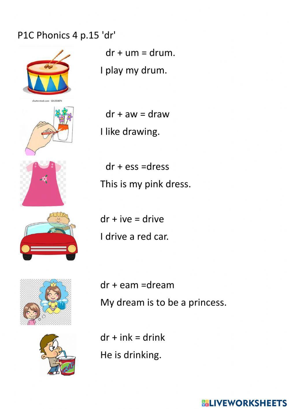 Phonics sound dr