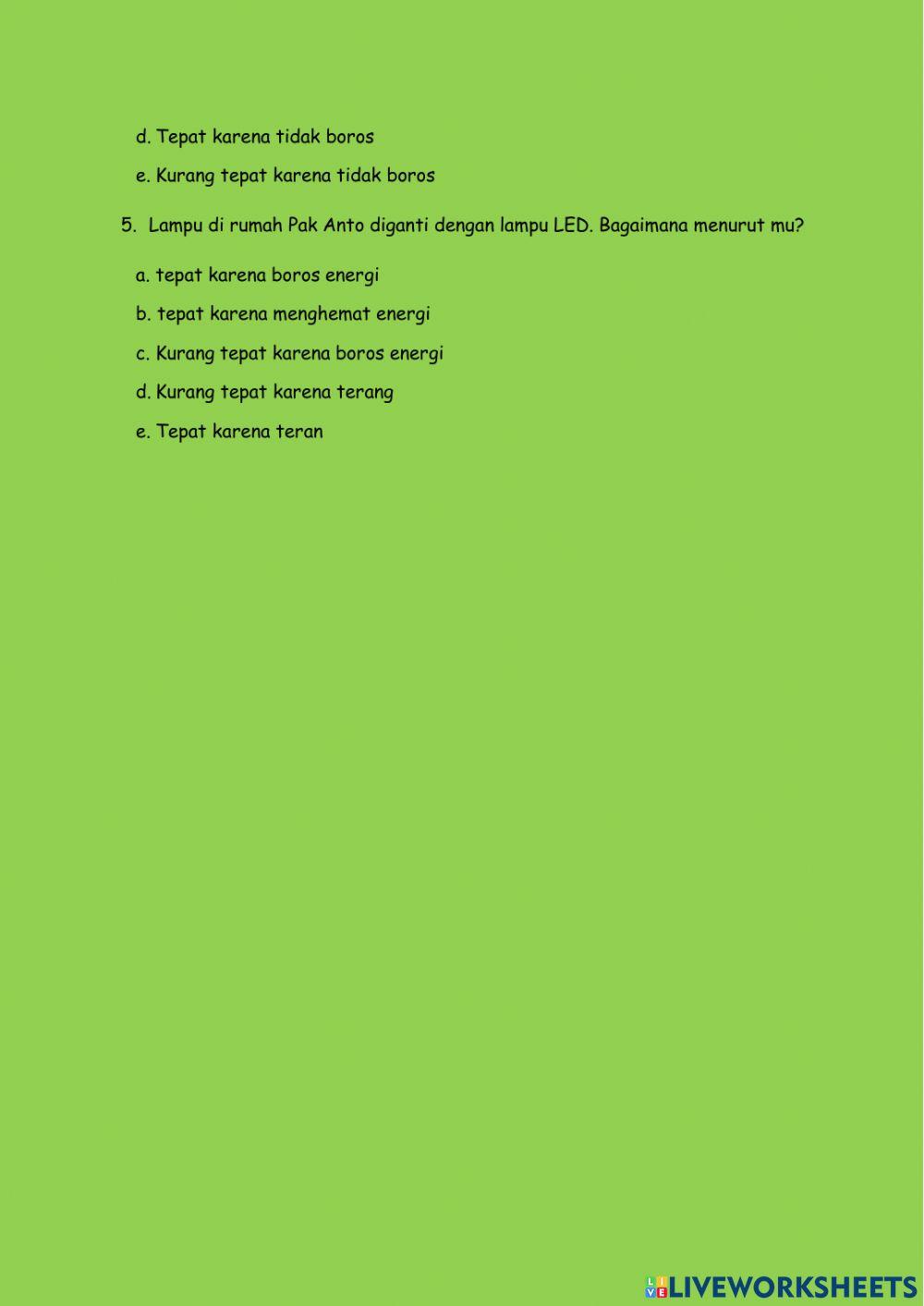 Hemat Energi Listrik