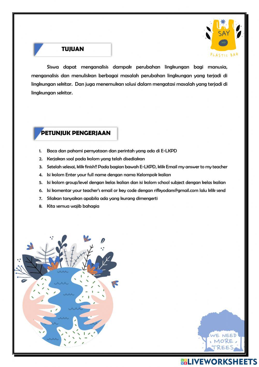 Perubahan Lingkungan II