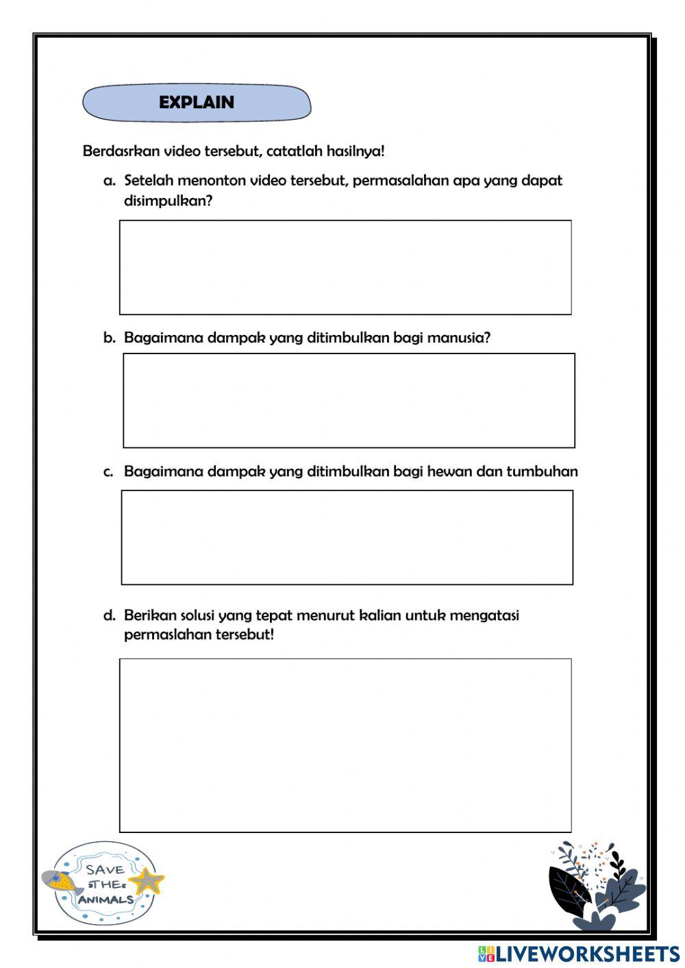 Perubahan Lingkungan II