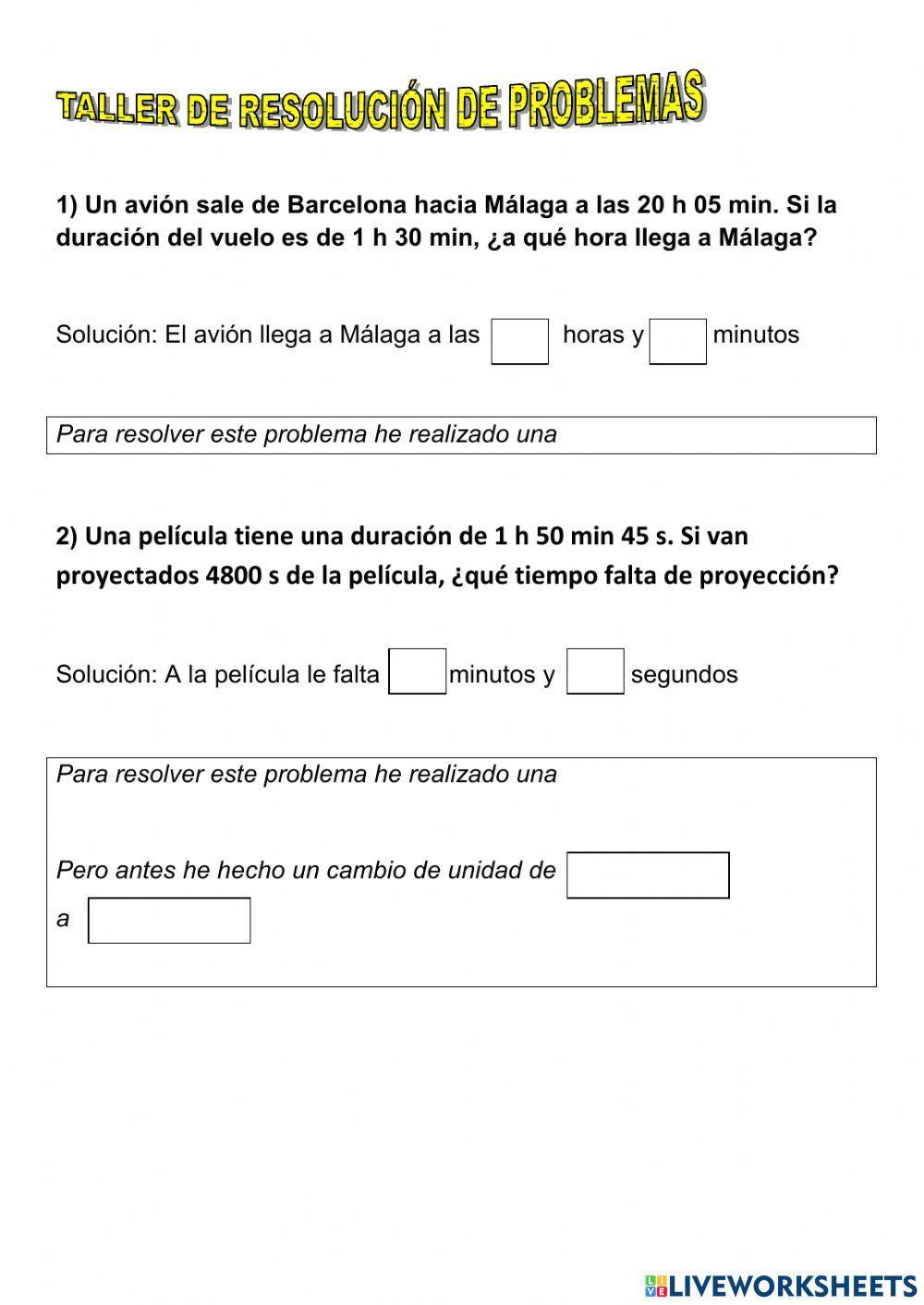 Resolución de problemas