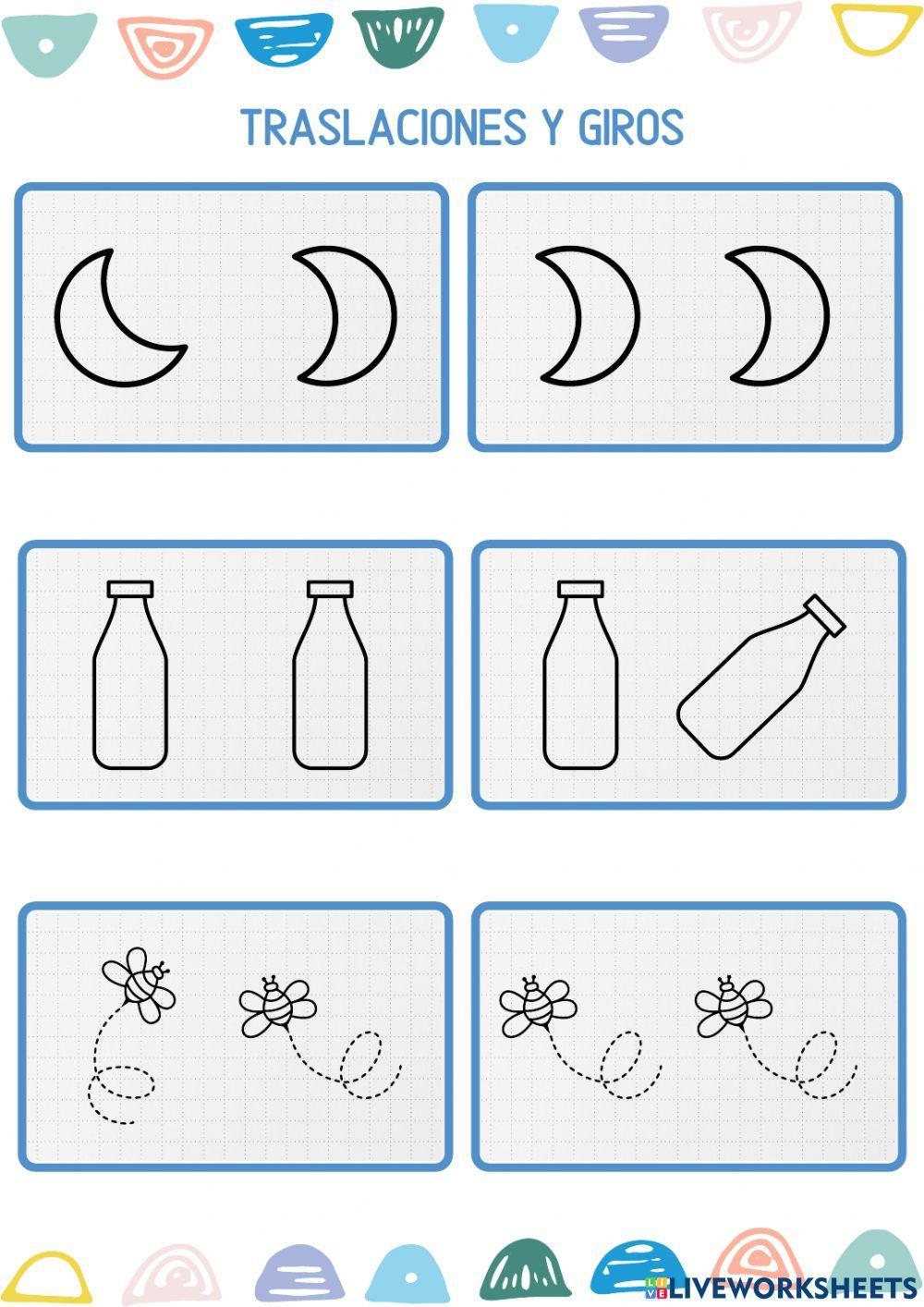Traslaciones o giros