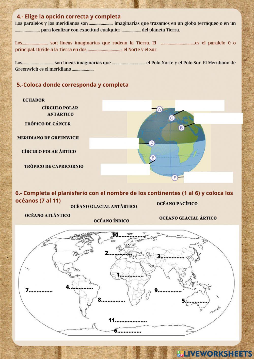 Representamos la Tierra