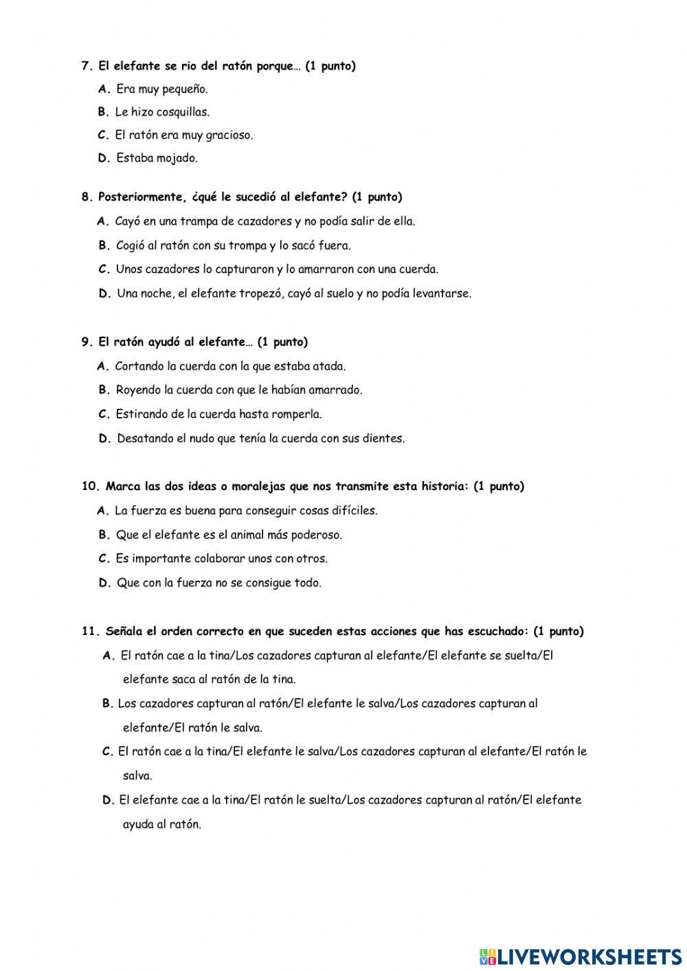 El ratón y el elefante