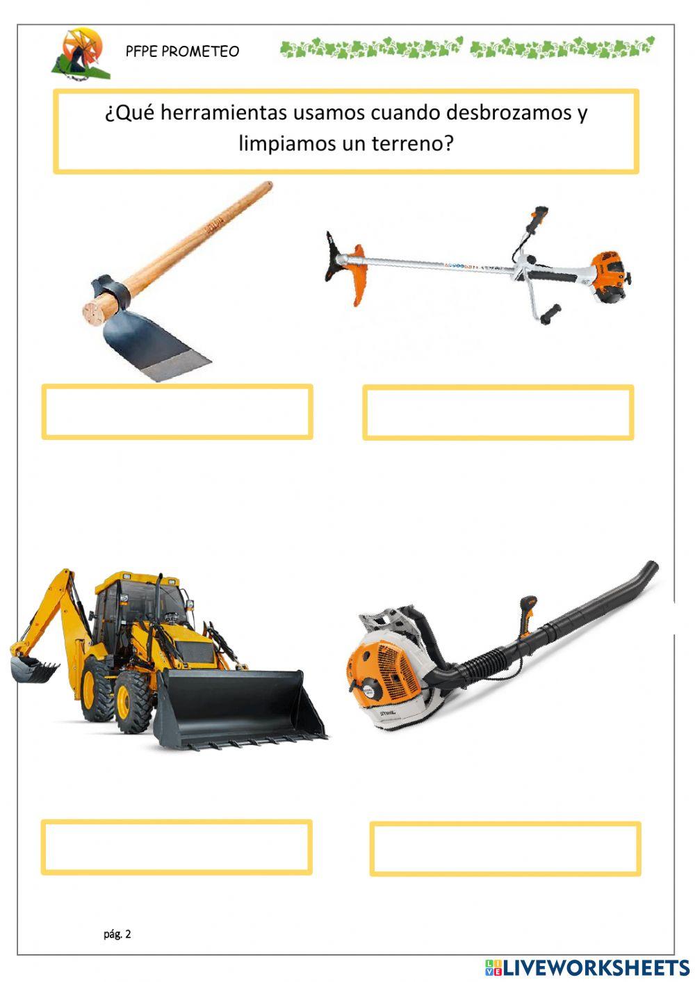 Limpieza y desbroce de terreno