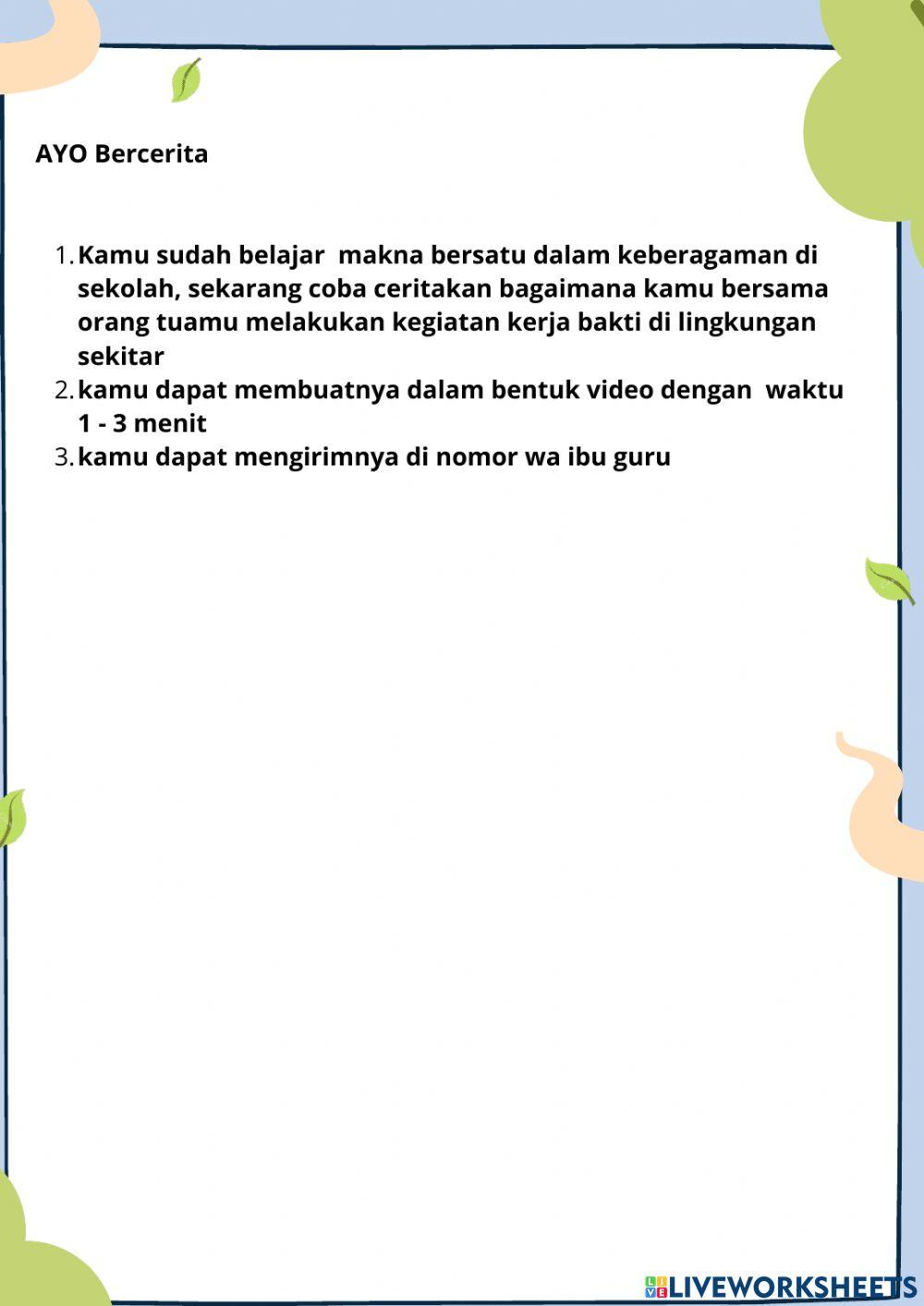 Lkpd kelas 2 tema 8 sub tema 4 pembelajaran 2