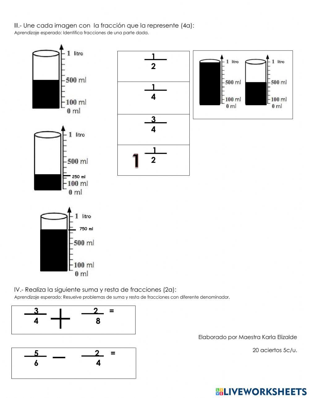 Evaluación Matemáticas