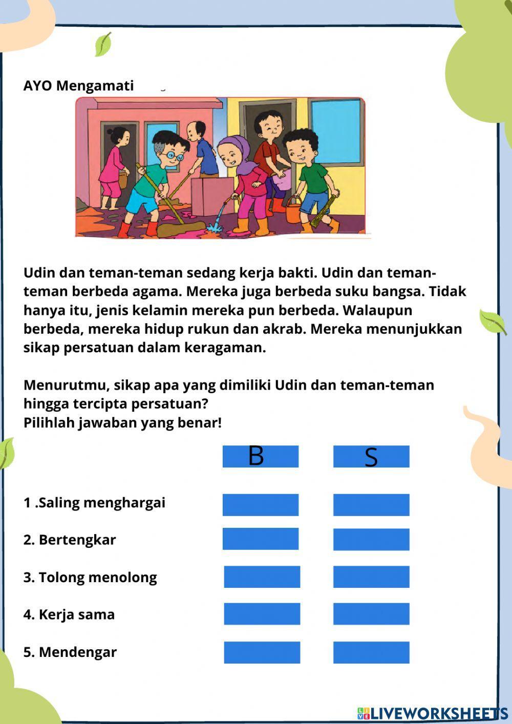 Lkpd kelas 2 tema 8 sub tema 4 pembelajaran 2