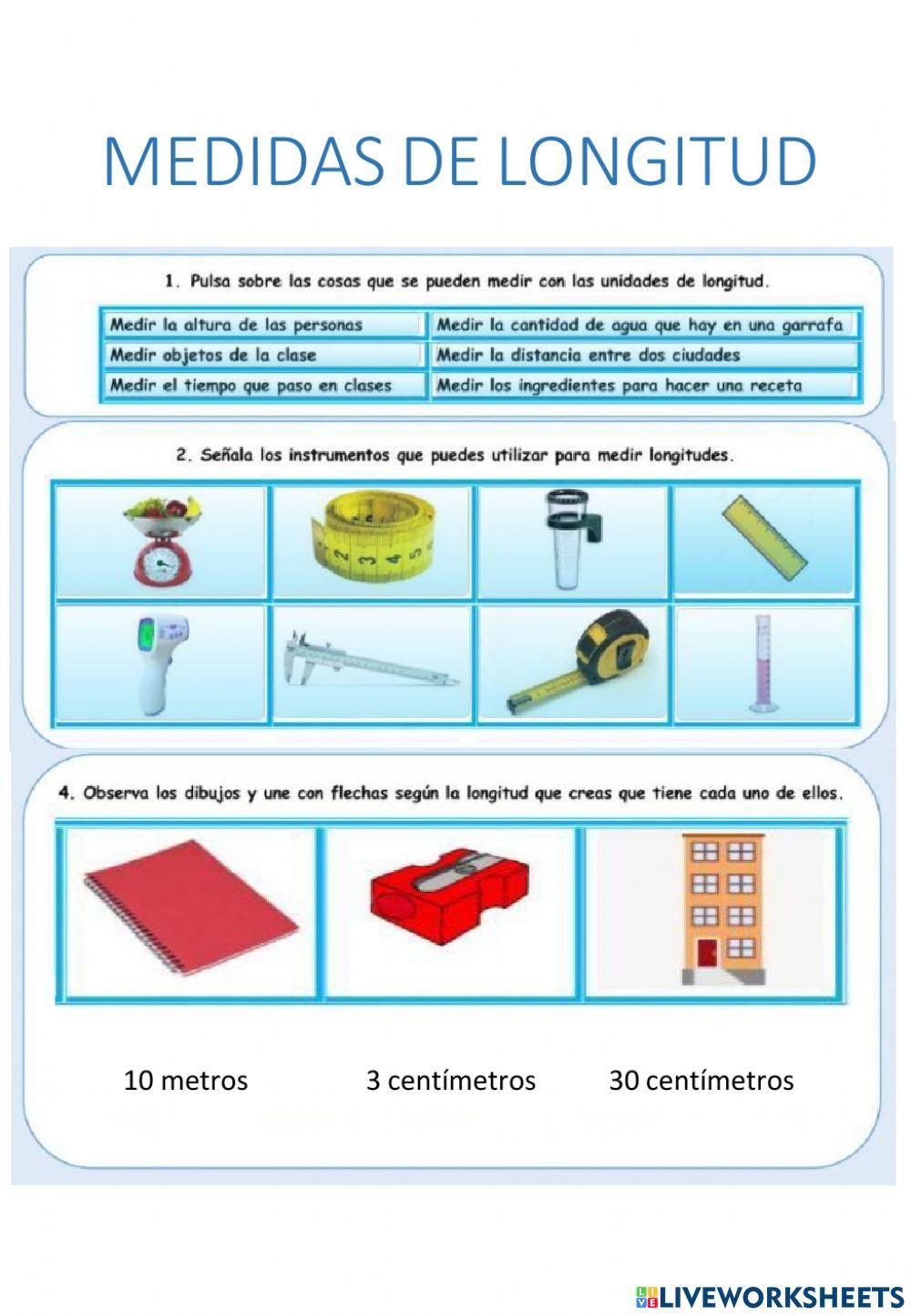 Medidas de longitud 1