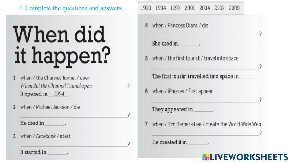 UNIT 7B: Chelsea girls