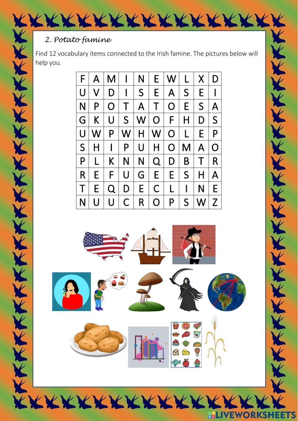 Ireland+ intermediate tasks