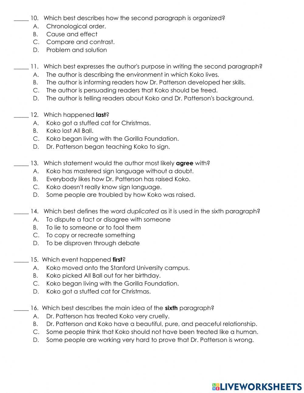 T3-8 Literature (2021-22) 30 qs