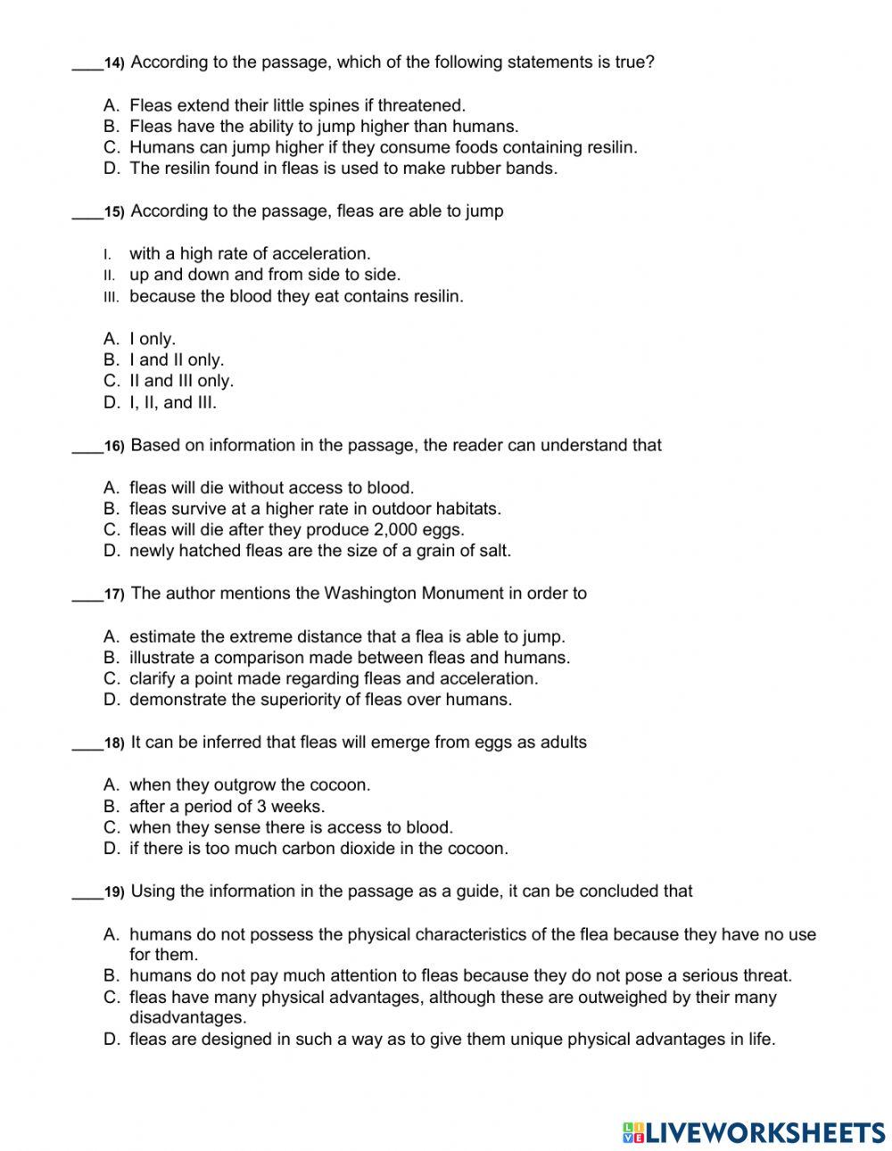 T3-7 Literature (2021-22) 30 qs