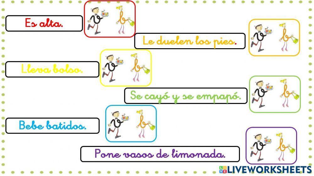 Diferencias entre la b y la v