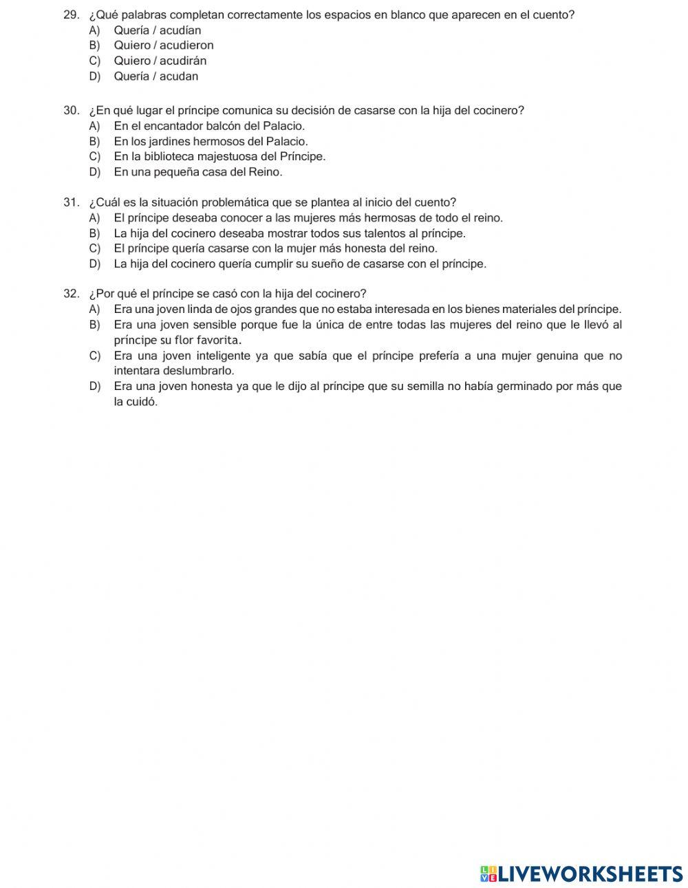 COMPARTIDO QUINTO GRADO Español Sesión 2