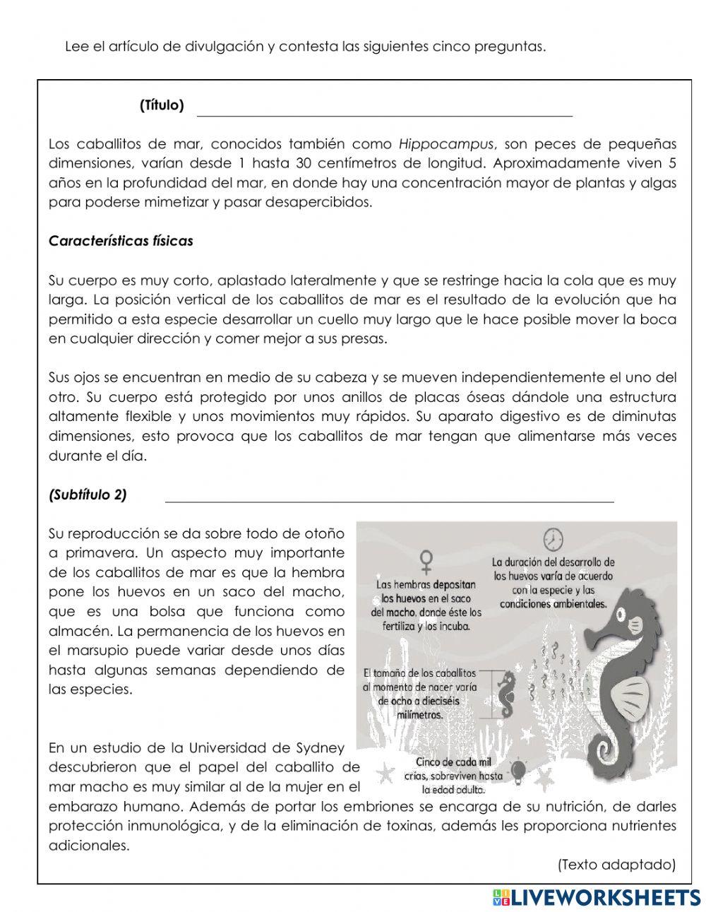COMPARTIDO CUARTO GRADO Español Sesión 1