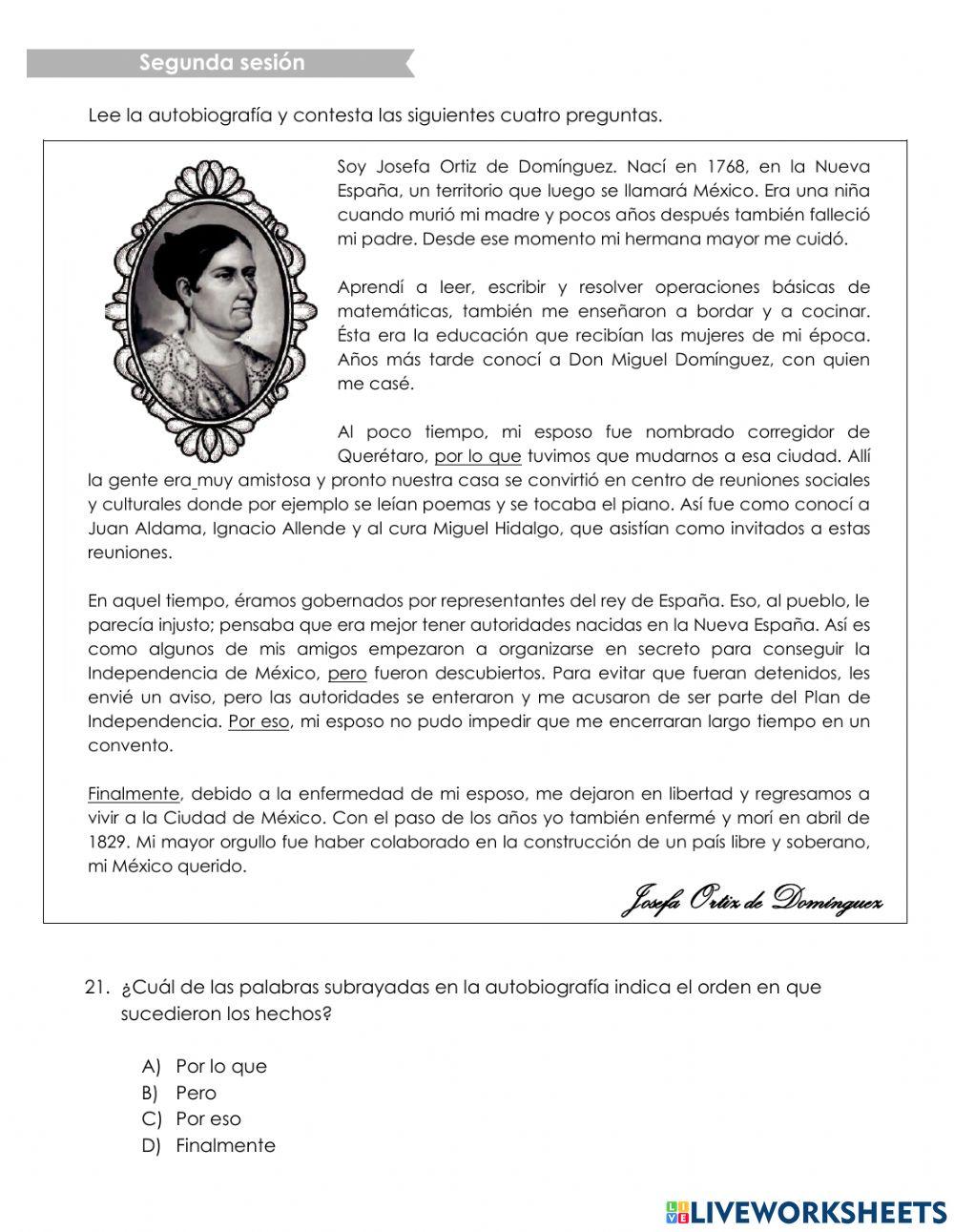 COMPARTIDO CUARTO GRADO Español Sesión 2