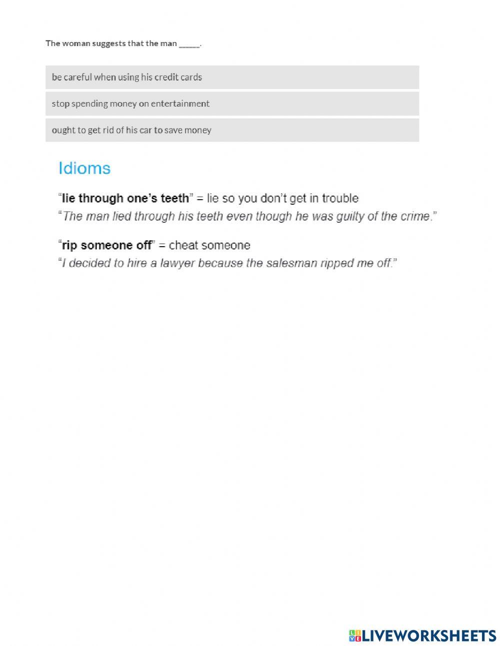 Listening Comprehension