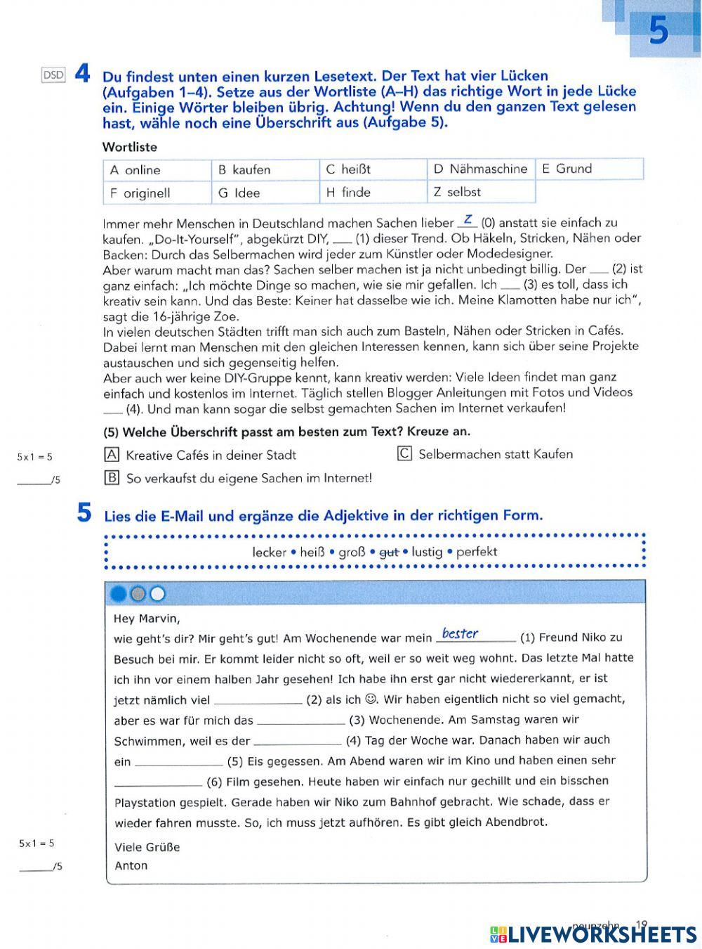 Test 5 Logisch B1 2845057 | Dao Thi Phuong Thao | Live