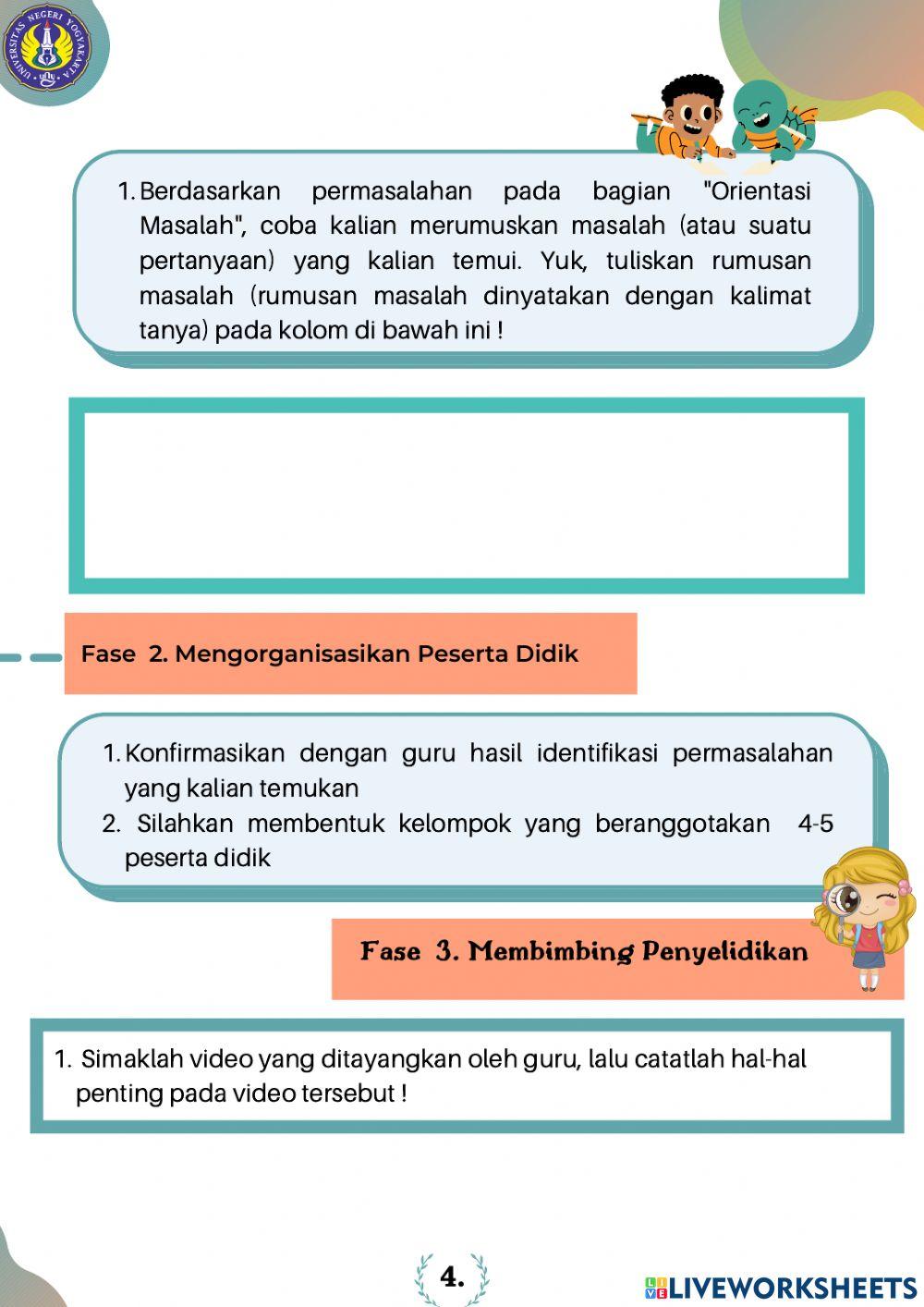 LKPD-el Pencemaran Air