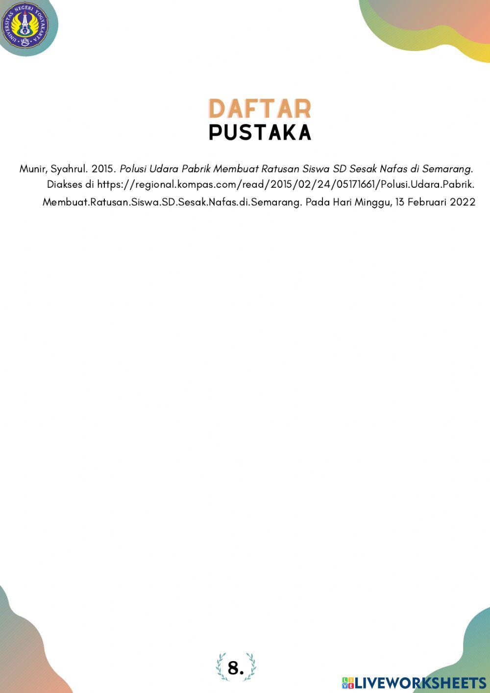 LKPD-el Pencemaran Udara