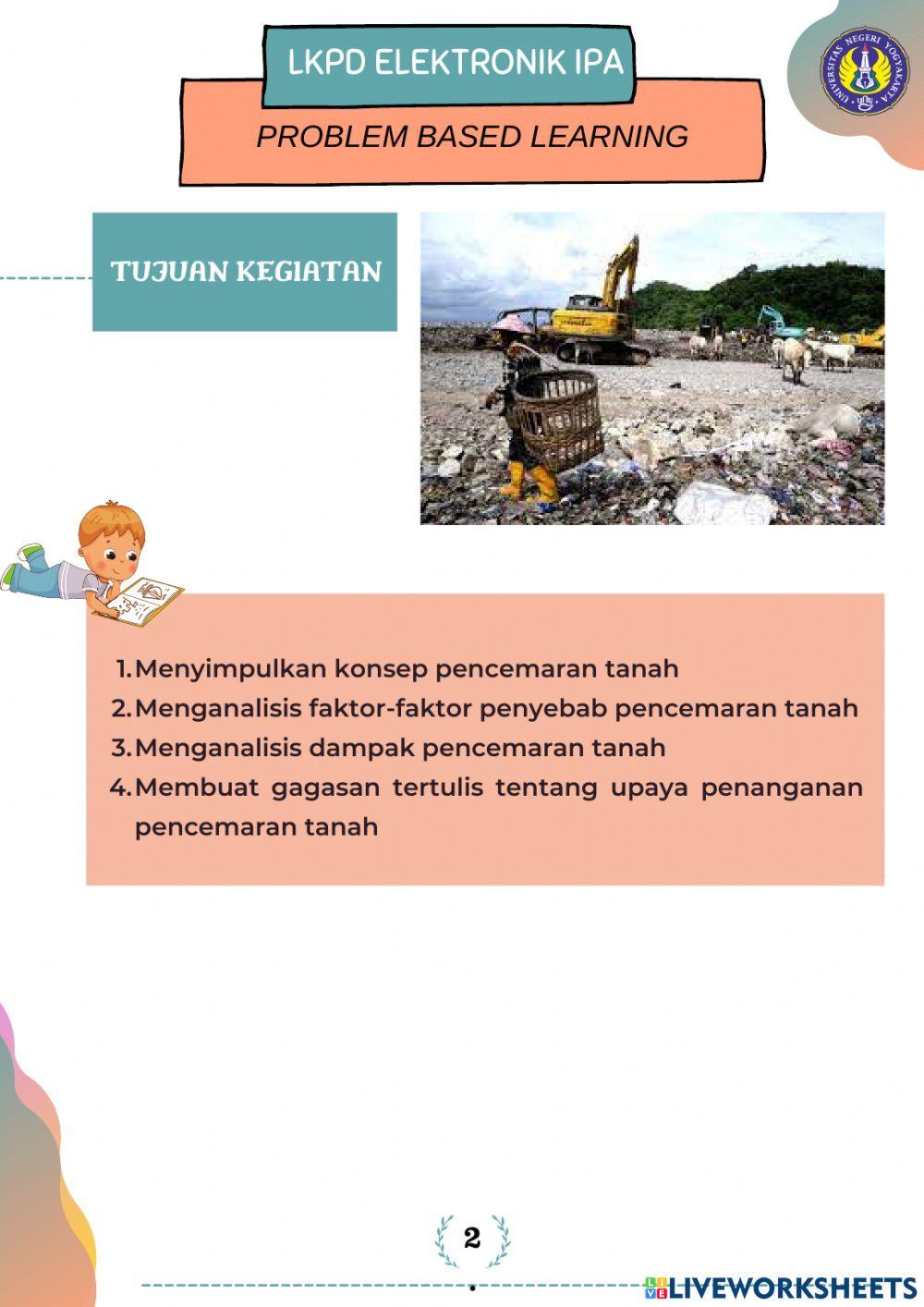 LKPD-el Pencemaran Tanah