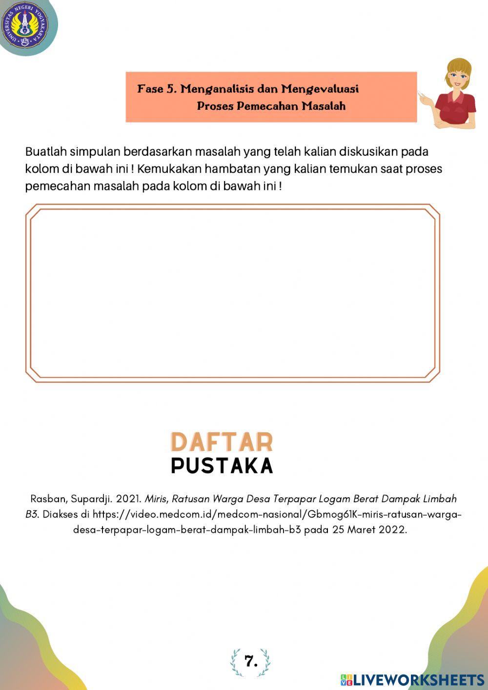 LKPD-el Pencemaran Tanah