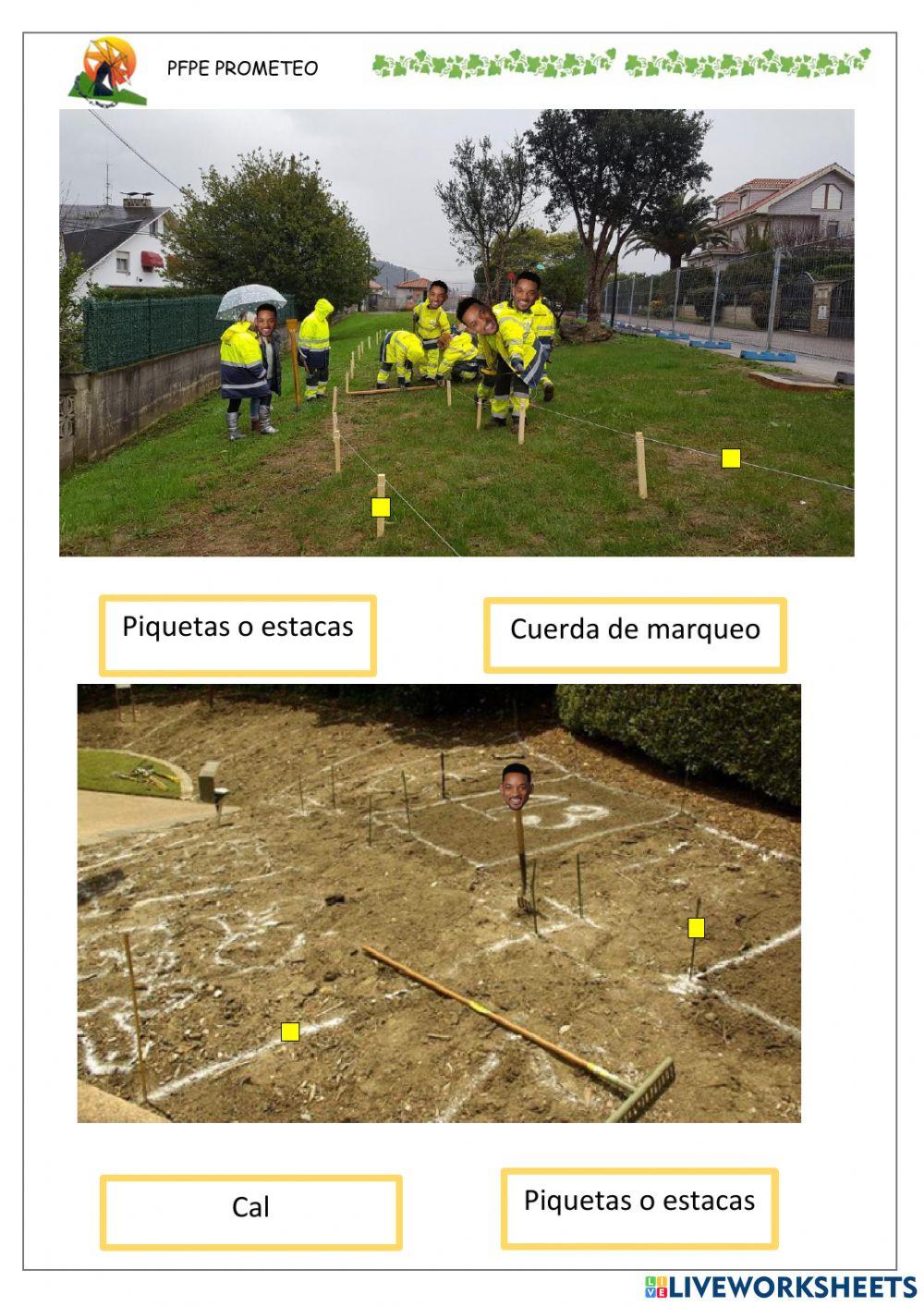 Zonificación y replanteo