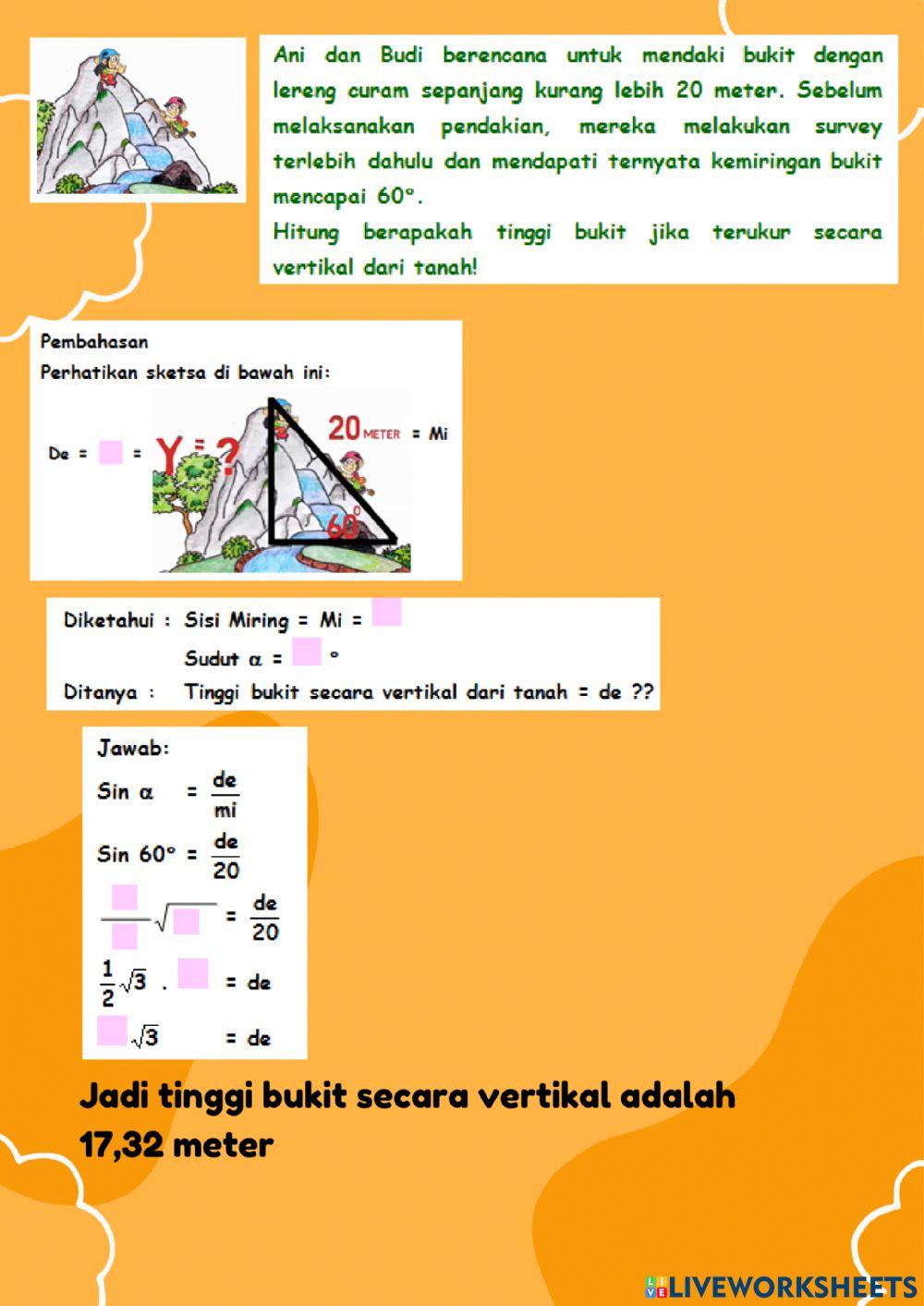LKPD Aplikasi Trigonometri